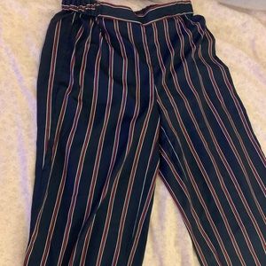 Medium flared red, white and blue pants